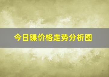 今日镍价格走势分析图