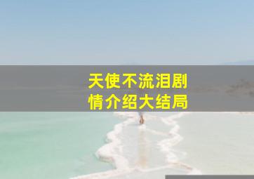 天使不流泪剧情介绍大结局