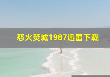 怒火焚城1987迅雷下载