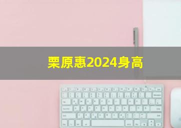 栗原惠2024身高