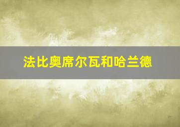 法比奥席尔瓦和哈兰德