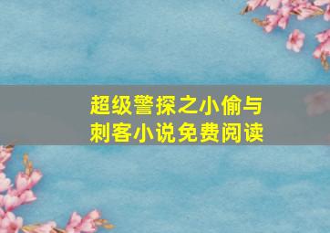 超级警探之小偷与刺客小说免费阅读