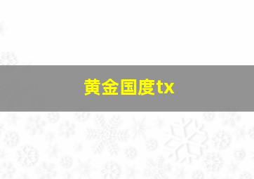 黄金国度tx