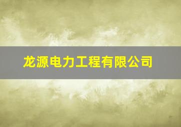 龙源电力工程有限公司