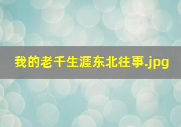 我的老千生涯东北往事